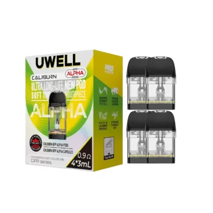 Uwell Caliburn GPP Alpha Replacement Pods XL - Vape Co