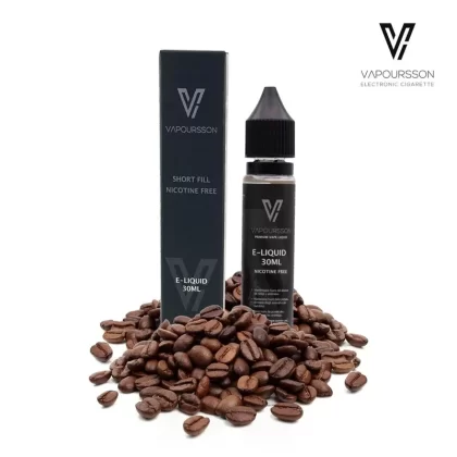 Vapoursson e-Liquid – Coffee 0mg 30ml Shortfill | Cigee