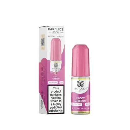 Bar Juice 5000 Fizzy Cherry Nic Salt Vape juice 10ml - Nicotine Strength#10mg>20MG