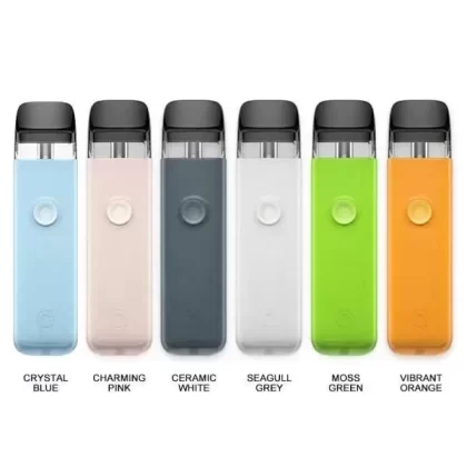 Voopoo Vinci Q Pod Vape Kit - Colour#Crystal Blue>Charming Pink>White>Seagull Grey>Moss Green>Vibrant Orange