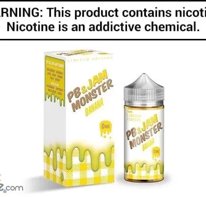 BANANA BY PB & JAM MONSTER 100ML - Vapejuice