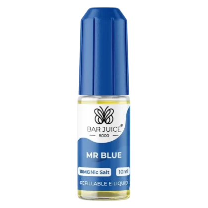 Bar Juice 5000 Mr Blue Nic Salt Vape Juice 10ml - Strength#10mg>20mg