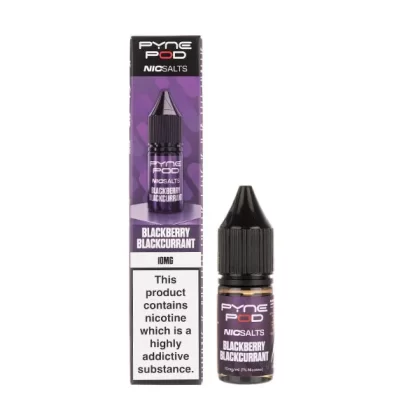 Blackberry Blackcurrant Nic Salt E-Liquid by Pyne Pod - 10mg
