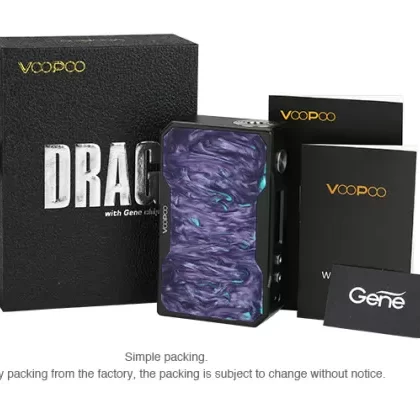 VOOPOO Black Drag Resin 157W TC Box MOD