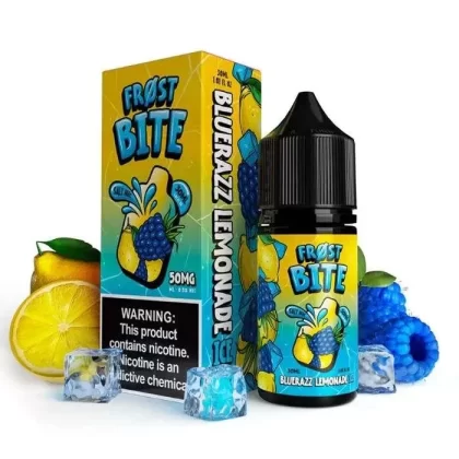Blue Razz Lemonade Ice Nicotine Salt by Frost Bite - Size#30ml~Nicotine#50MG