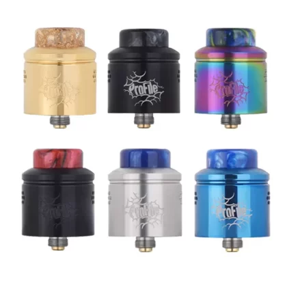 Wotofo Profile RDA Tank 24mm-0.18 Ohm Atomizer - Black