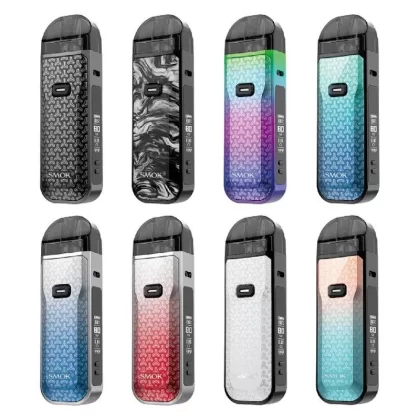 SMOK Nord 5 Pod Vape Kit 2000mAh 80W - Color#Red Grey Dart>Blue Grey Dart>Green Blue Dart>7-color Dart>Fluid Black Grey>Black Dart>Blue Pink Dart>White Dart>Beige White>Grey>Brown>Black