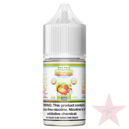 Pod Juice – Strawberry Kiwi Freeze – Salt Nic – 30mL - Redstarvapor