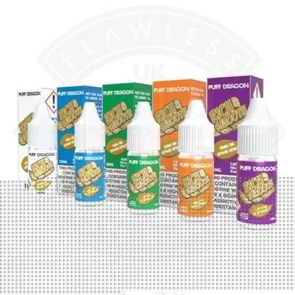 Rich and Smooth Tobacco by Puff Dragon TPD Compliant – 10ml