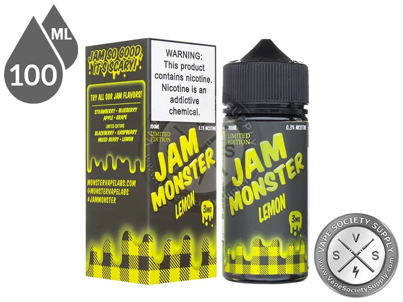 Lemon Jam Monster 100ml - Image 2