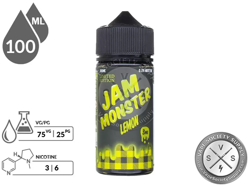 Lemon Jam Monster 100ml - Image 3