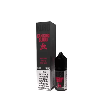 Kuro Kakigori Blood Nic Salts 10ml E-Liquid By Riot - 5mg