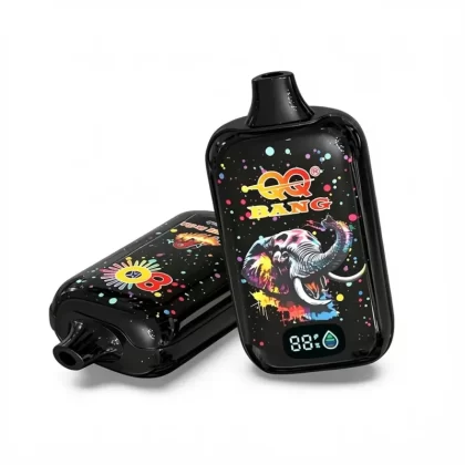 QQ Bang 80000 Puffs Dual Mesh 80k Vape - Random Flavors(Minimum 2 Pieces), Grape Ice; 3-nicotine, 2-nicotine (ABE0EC)