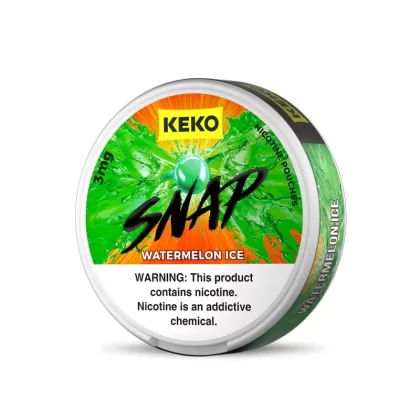 KEKO "SNAP" - Watermelon Ice - Nicotine Pouch (15 Count)