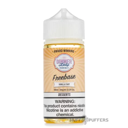 Dinner Lady – Vanilla Tart 100mL - Vape Product, Vape Product