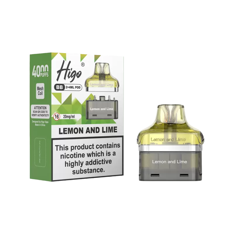 Higo BB 4000 Refill Pack - Cherry Ice - Ecigwizard - Image 2