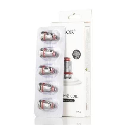 SMOK RPM 2 Replacement Coil for RPM 2S/RPM 2/Scar P3/Scar P5 Kit (5pcs/pack) - Resistance#Mesh 0.16ohm Coil>DC 0.6ohm MTL Coil>0.3ohm