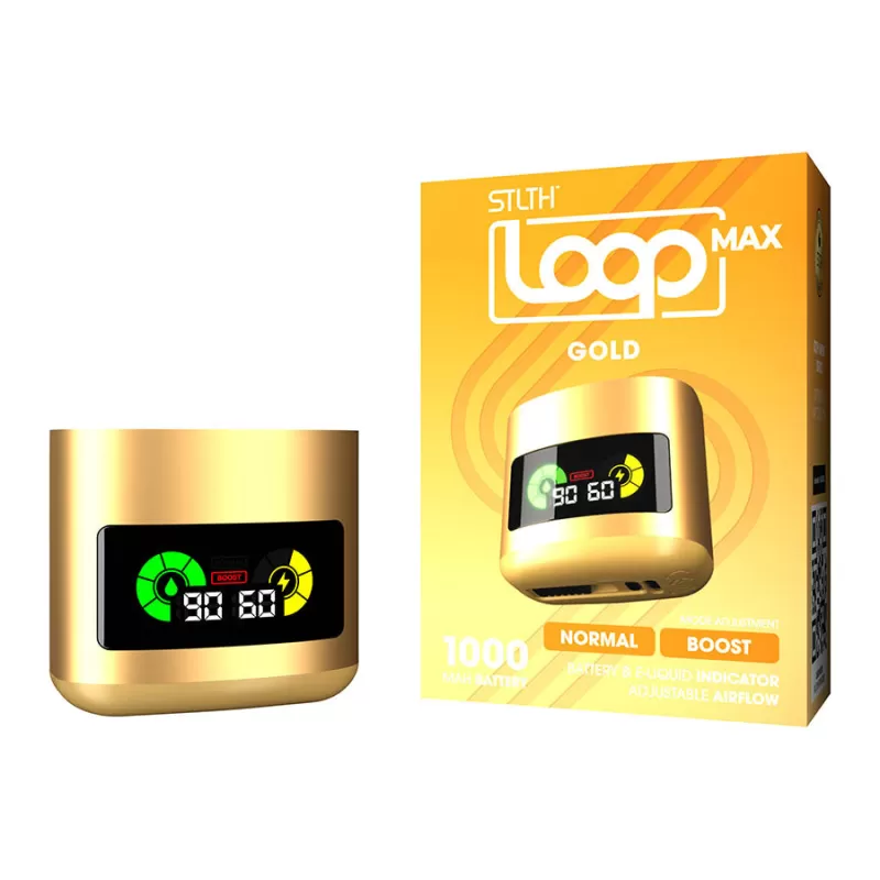 STLTH Loop Max Closed Pod Device - Peach - Image 3