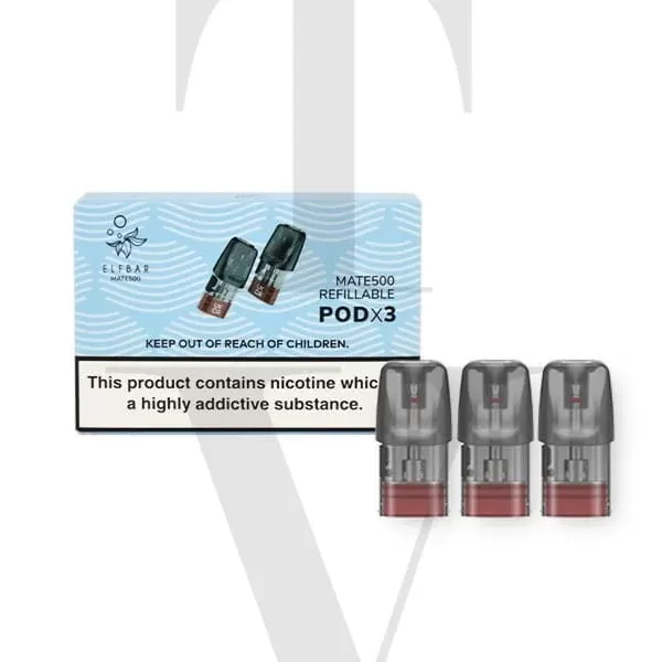 ELF BAR MATE 500 REFILLABLE PODS - Ecigpremium