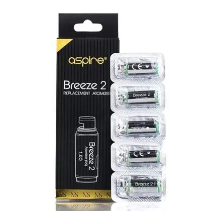 Aspire Breeze 2 1.0ohm UTech Coil 5pack