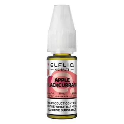 ElfLiq Apple Blackcurrant Nic Salt Vape Juice 10ml