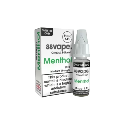 88Vape Menthol 10Ml E-Liquid