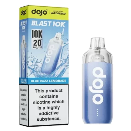 Vaporesso Dojo Blast 10k Prefilled Pod Kit Blue Razz Lemonade - Ejuicewarehouse
