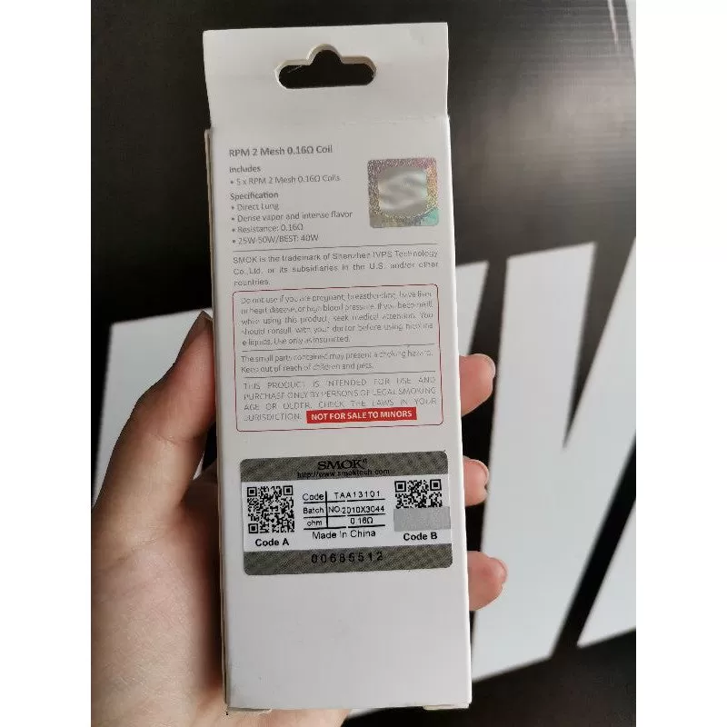 Smok RPM 2 occ coil Legit Mesh 0.16ohm - Image 2