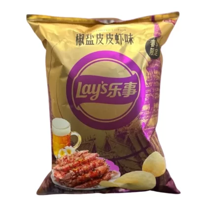 Lay’s Chips Salt & Pepper Shrimp (China)