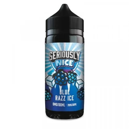 Blue Razz Ice By Seriously Nice E-Liquid 100ml Shortfill