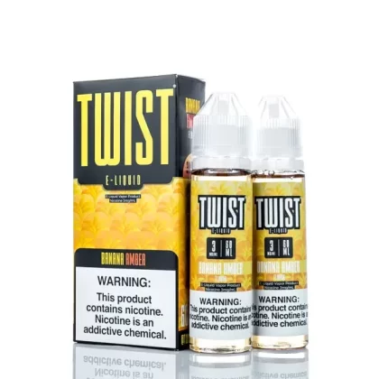 Twist E-Liquids - Banana Amber - 120ml - 6mg