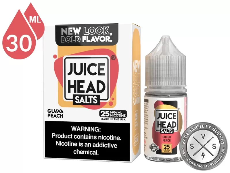 Guava Peach Juice Head Salts 30ml