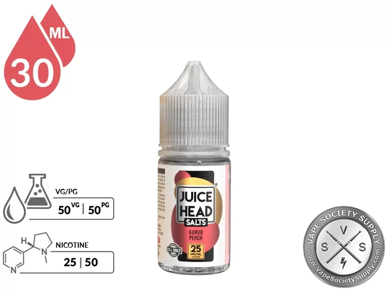 Guava Peach Juice Head Salts 30ml - Image 2