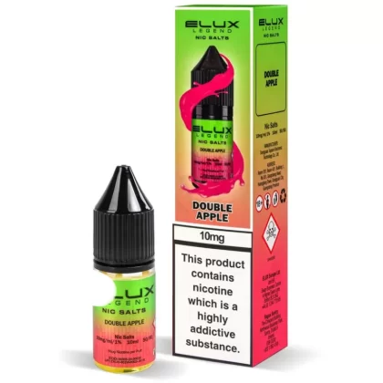 Double Apple Nic Salt E-Liquid by Elux Legend - Vape Product, Vape Product