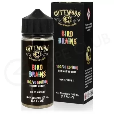 Bird Brains Shortfill E-Liquid by Cuttwood 100ml - Ecigpremium