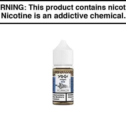 BLUEBERRY ICE BY YOGI DELIGHTS SALT 30ML - Vapejuice