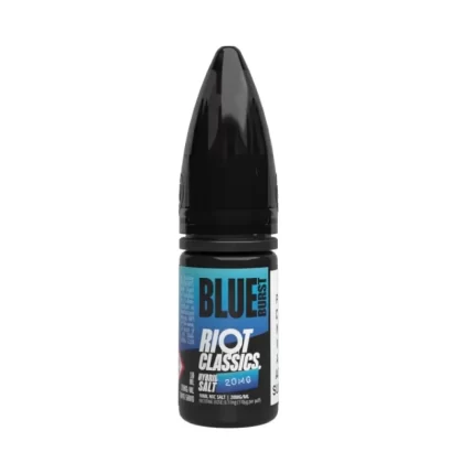 Blue Burst Hybrid Salt E-Liquid by Riot Squad (10ml) - 10mg