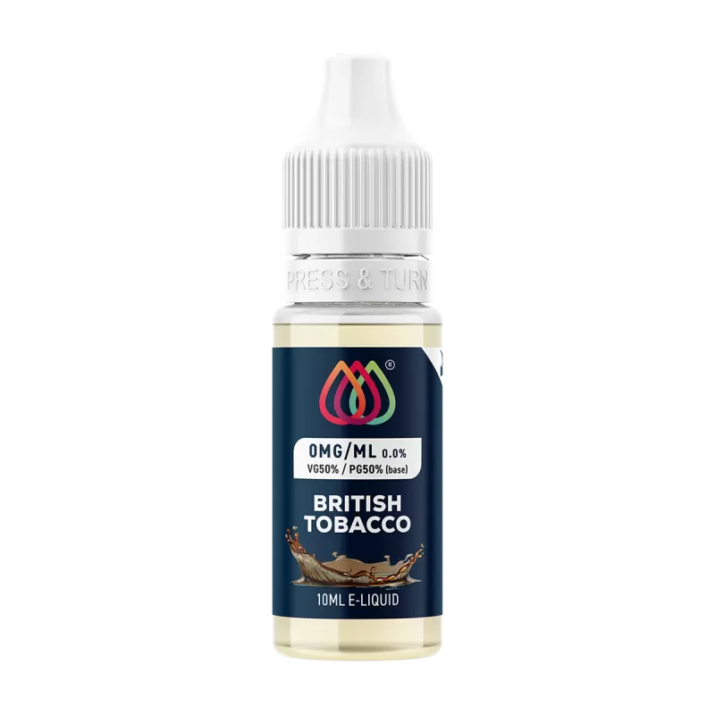 British Tobacco by Aquavape - 10ml - Vape Product, Vape Product (866B8B)