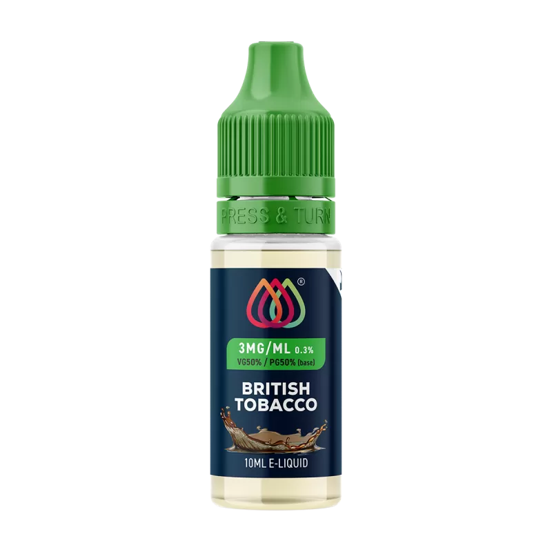 British Tobacco by Aquavape - 10ml - Vape Product, Vape Product (866B8B) - Image 2