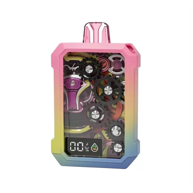 Bang Gear 20K LCD Rechargeable Disposable Vape - Random Flavors(fast Delivery), Strawberry Mango; 3-nicotine, 2-nicotine (F2574C) - Image 2