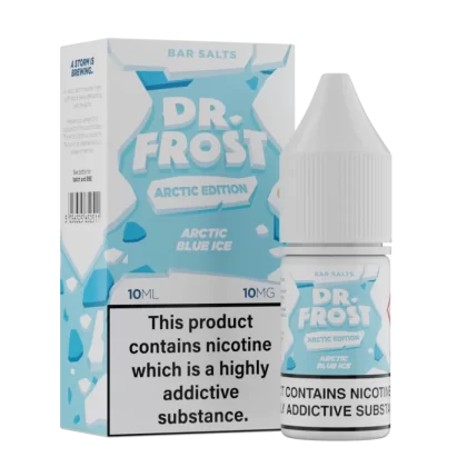 Dr Frost Arctic Edition Arctic Blue Ice Nic Salt E-Liquid - 10 Pack