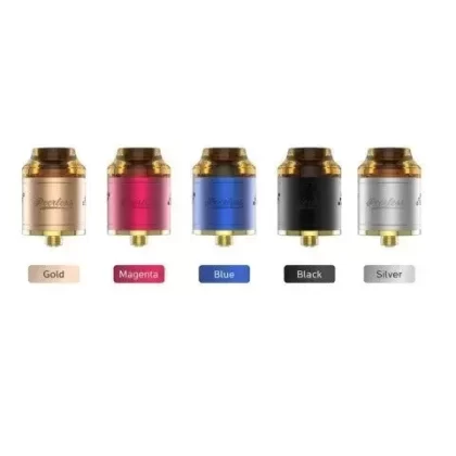 Geekvape Peerless RDA - Colour#Stainless Steel>Magenta>Gold