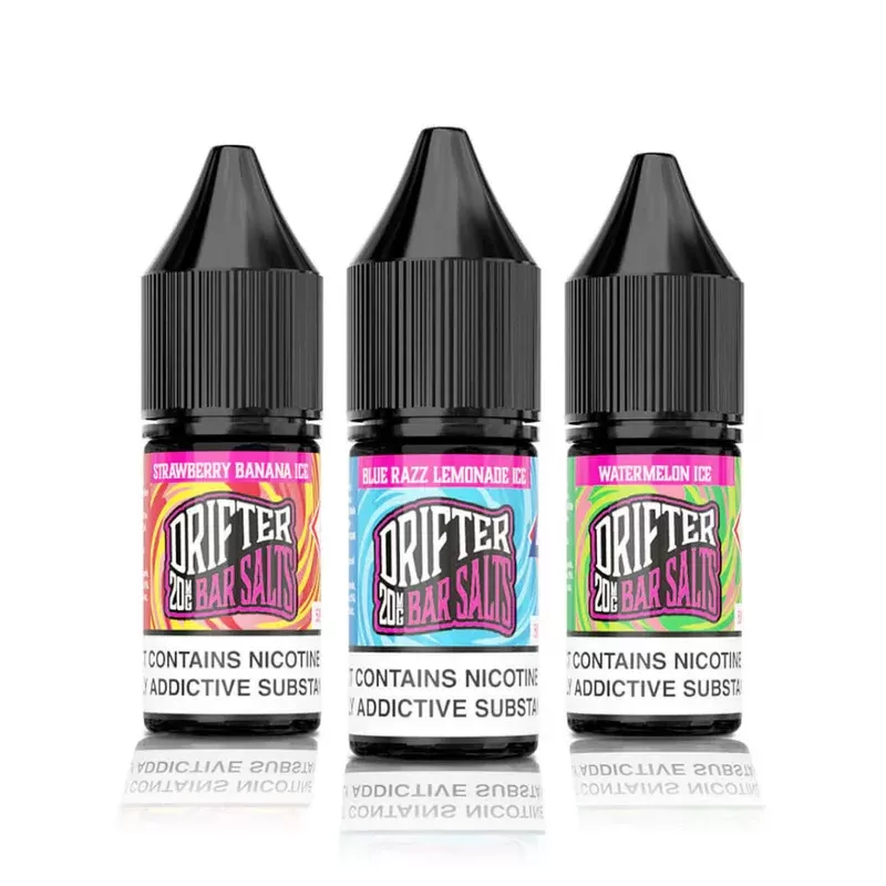 Drifter Bar Salt Nic Salt E Liquid Strawberry Kiwi - Nicotine Strength#20mg>10mg>5mg (957A18)