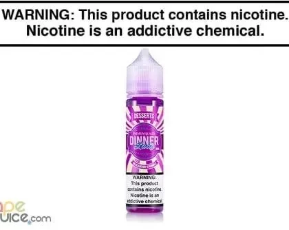 BLACKBERRY CRUMBLE BY DINNER LADY 60ML - Vapejuice