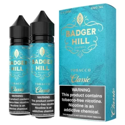 Badger Hill Reserve Classic Tobacco 120ml E-Juice - Eliquidsupply