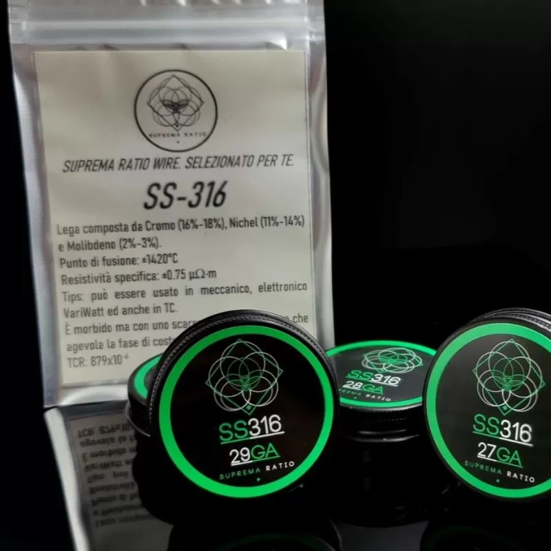 Suprema Ratio – SS316 27ga 10m