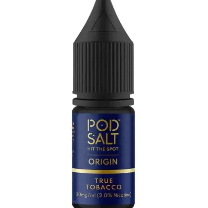 Pod Salt Origin True Tobacco Nic Salt Vape Juice - Strength 10mg