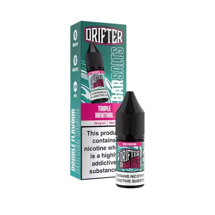 Triple Menthol Nic Salt E-Liquid by Drifter Bar