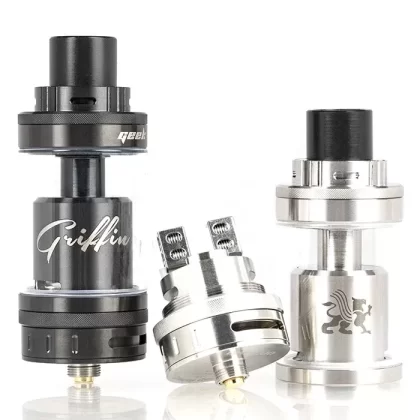 Griffin AIO RTA by Geek Vape – Interchangeable Deck (Discontinued)