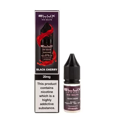 Black Cherry Nic Salt E-Liquid by Elux Legend - 20mg